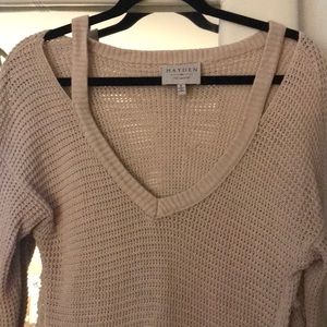 COPY - 5 for $20! Comfy neutral waffle sweater dress capsule wardrobe tunic sof…